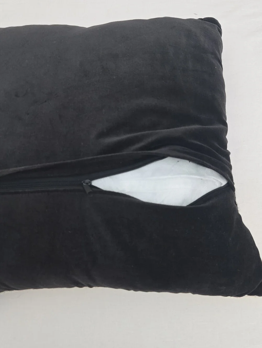 Warren Kimble New Nwt HOOKED Cat WOOL PILLOW The Cat's Meow Black Red Primitive